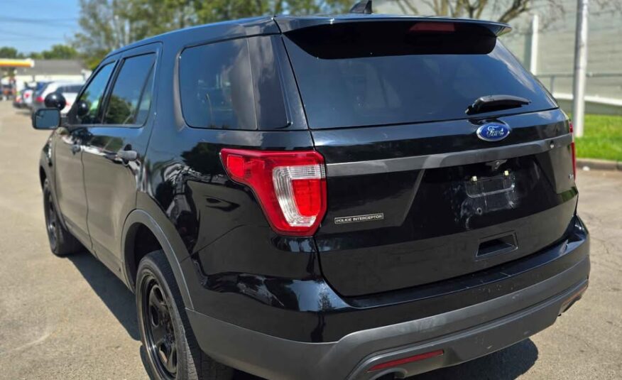 2017 Ford Explorer Police Interceptor